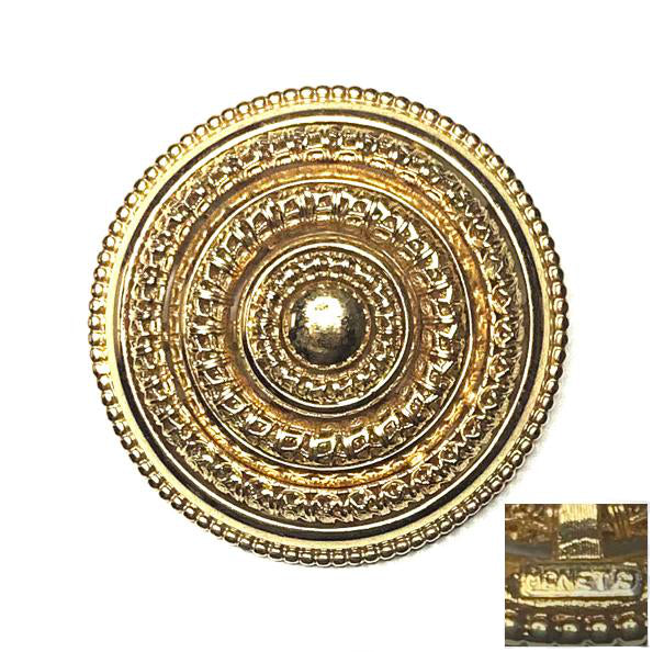 Filigree Shield Brooch