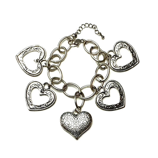 Heart Charm Bracelet