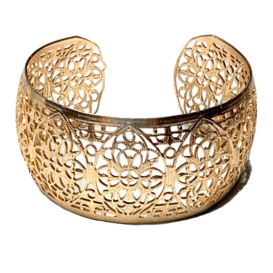 Filigree Cuff Bracelet