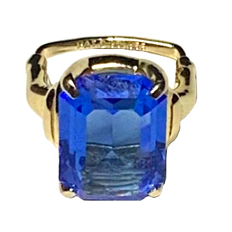 Vendome Blue Topaz Ring