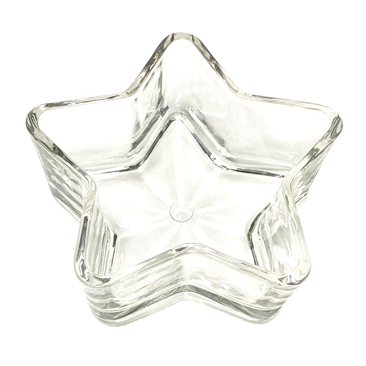 Clear Glass Star Dish