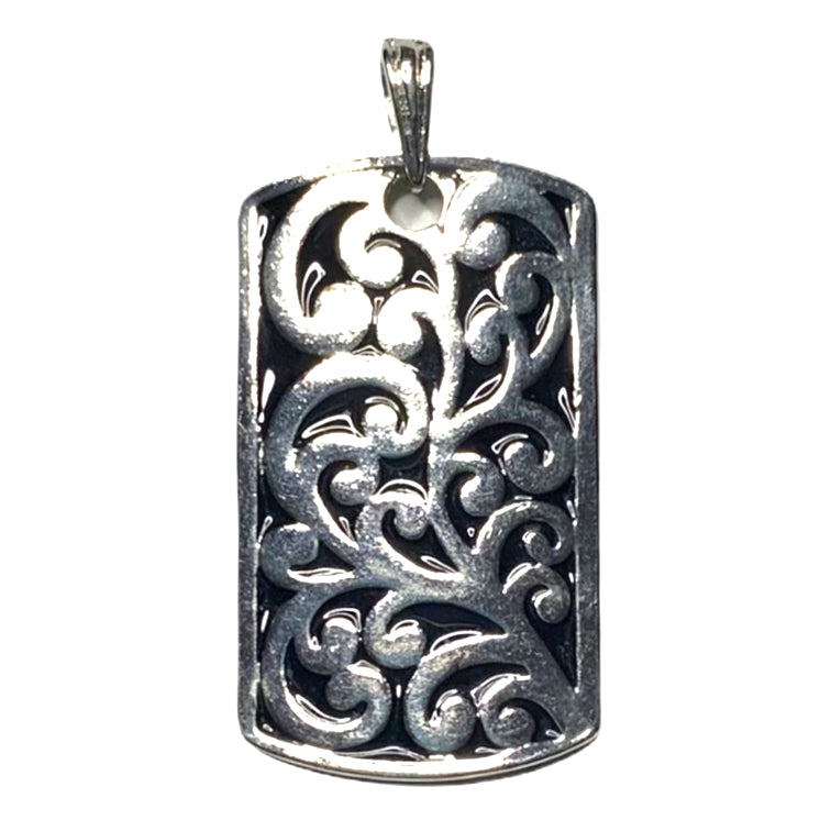 Filigree Scroll Pendant