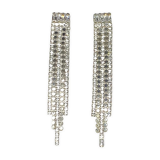Crystal Tassle Earrings