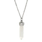 Hexagonal Column Pendant Necklace