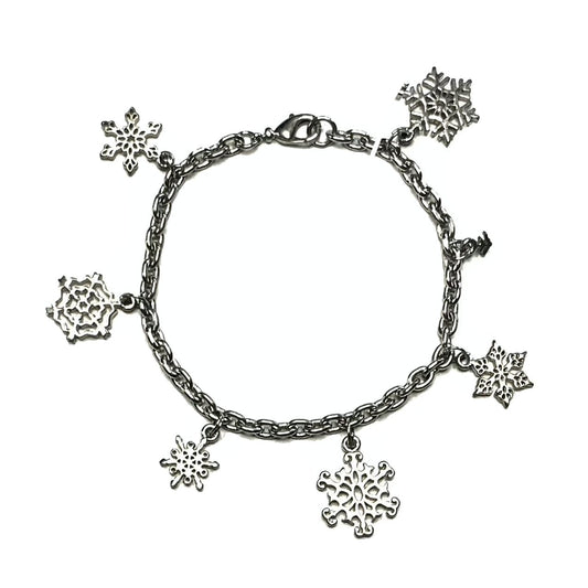 Snowflake Charm Bracelet