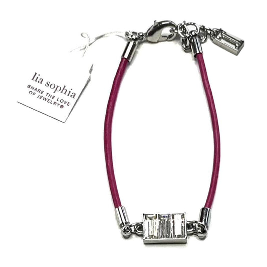 Strawberry Parfait Leather Bracelet