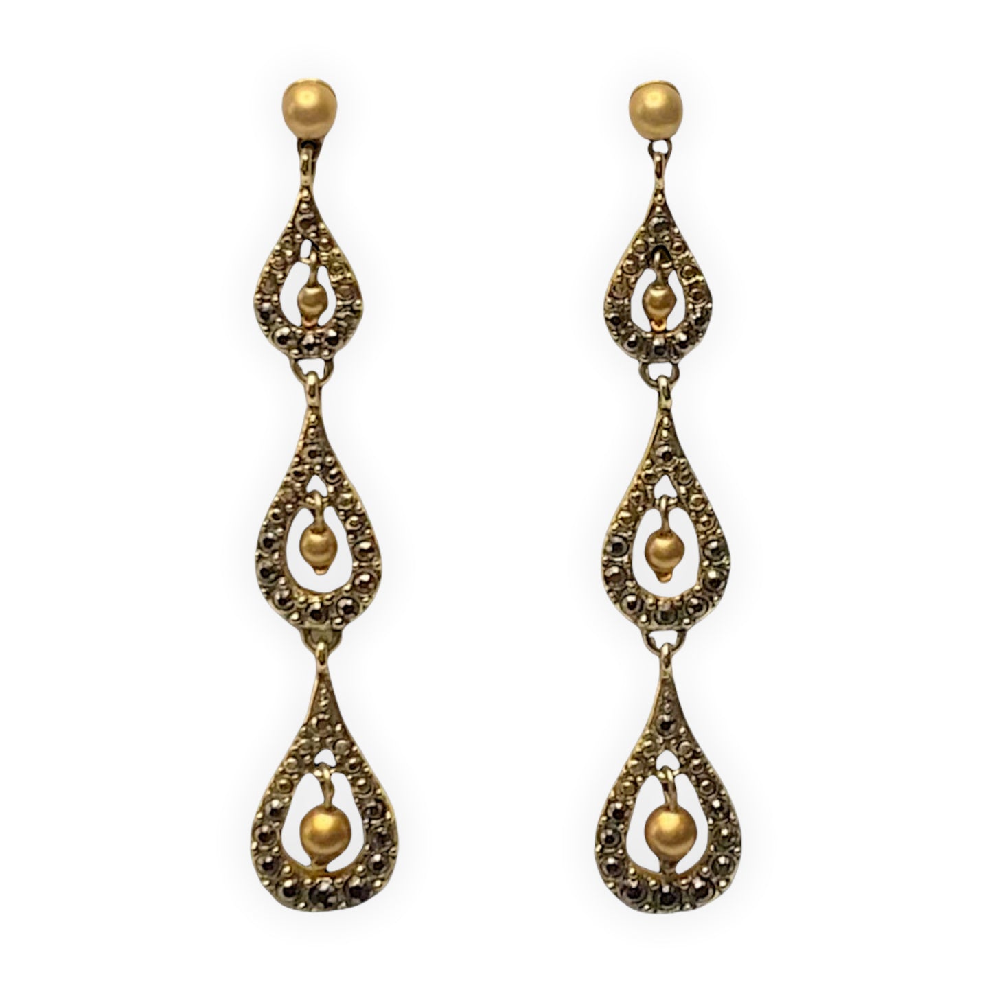 Tear Drop Chandelier Earrings