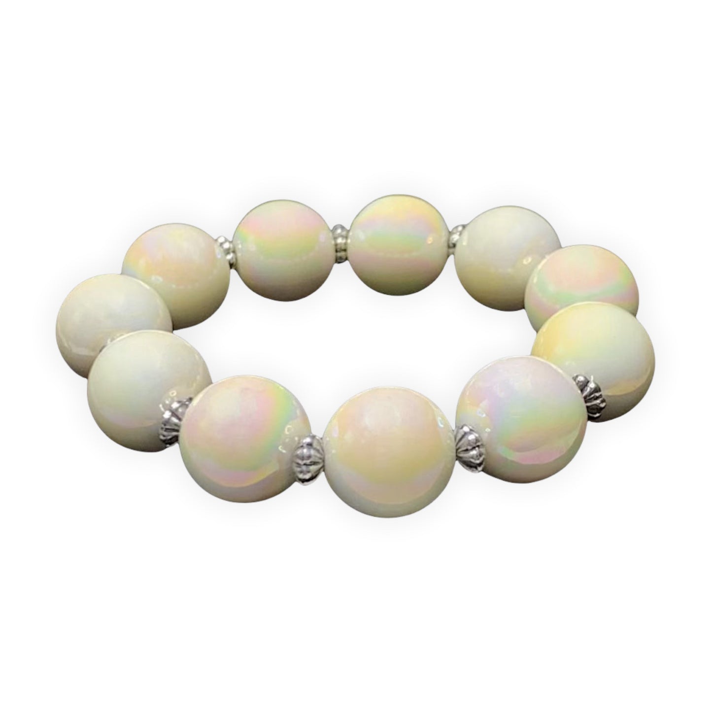 Chunky Pearl Stretch Bracelet