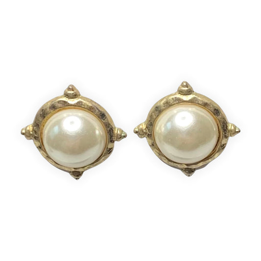 Pearl Post Earrings