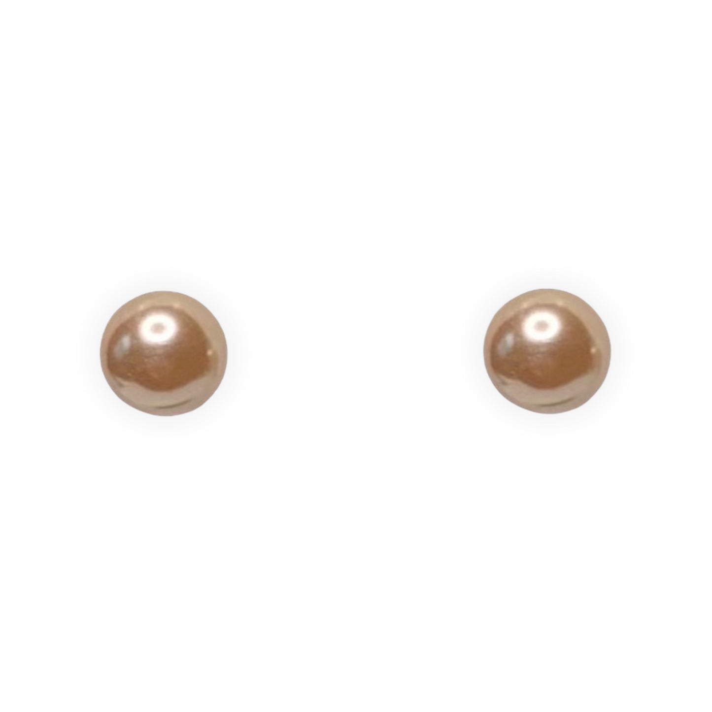 Champagne Pearl Earrings