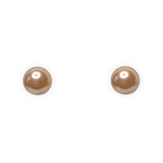 Champagne Pearl Earrings